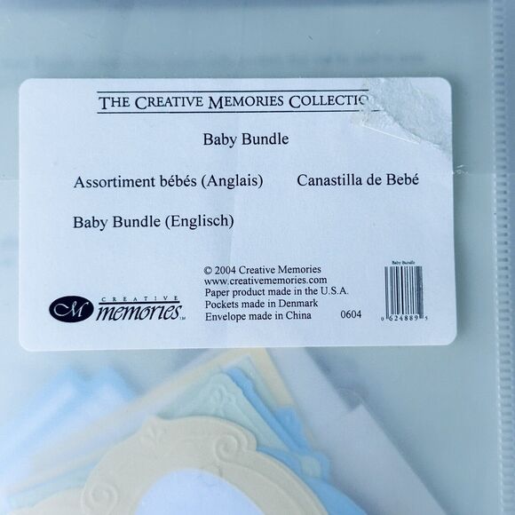 30Pc New Creative Memories Scrapbook BABY BUNDLE Journal Booklet KIT 2004 - Picture 2 of 3